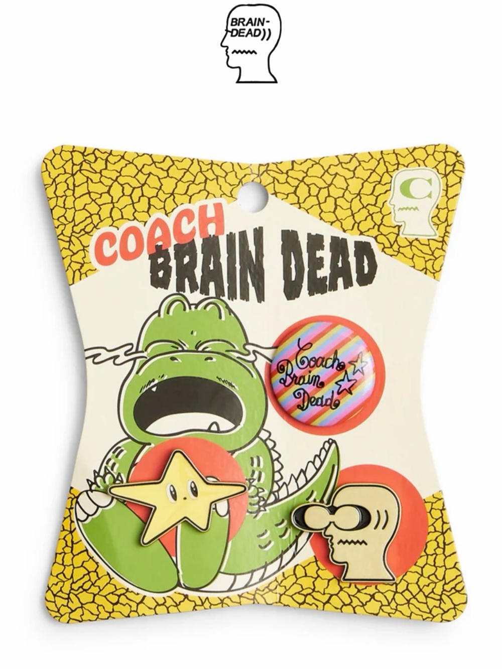 Coach | Brain Dead Pin And Button Set